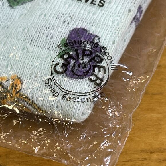 NOS Vintage Baby 9M Sleeper Footed‎ Pajamas Snap USA KMart NWT Lightweight - Picture 8 of 10